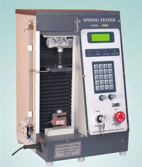 spring testing machine manufacturers|spring tester for small springs.